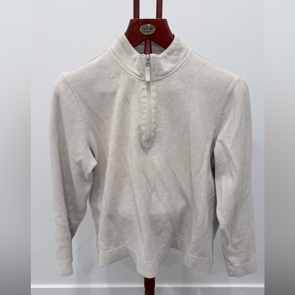 liz & co. Light beige Lightweight Pullover